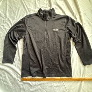 Five Star Men's Gray Zip Up Sweater